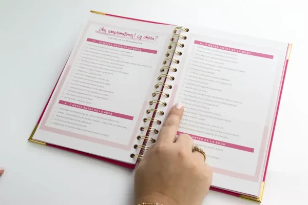 Agenda organizadora de bodas completo - Imagen 5