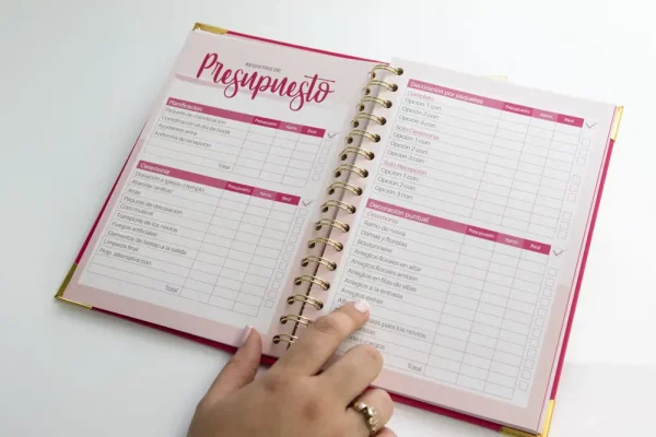 Agenda organizadora de bodas completo - Imagen 7